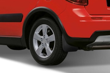 Брызговики, фартуки, Suzuki SX4 I, 2006-2014 гг., задние