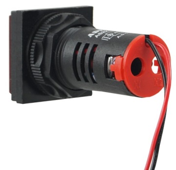 Вольтметр-амперметр 22 мм LED 500V 100A