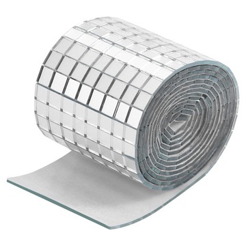 PŁYTKI LUSTRZANE NAKLEJKI ŚCIENNE DIAMENTY NA ŚCIANIE SAMOPRZYLEPNE AKRYLOWE DIY