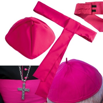 Костюм отца священник Clerical L/XL костюма святого Хэллоуина