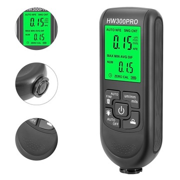 ТЕСТЕР ТОЛЩИНЫ КРАСКИ HW-300PRO