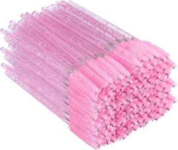 СПИРАЛЬНАЯ ЩЕТКА ОДНОРОДНЫЕ ЩЕТКИ ДЛЯ РЕСНИЦ СПИРАЛЬ ДЛЯ БРОВЕЙ 50 шт.