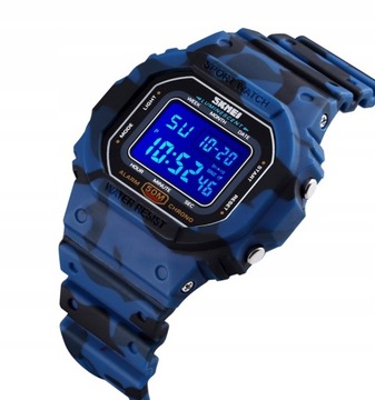 Zegarek SKMEI cyfrowy KOLORY alarm MORO zcv1