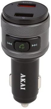 AKAI FMT-C57BT Bluetooth USB FM-передатчик