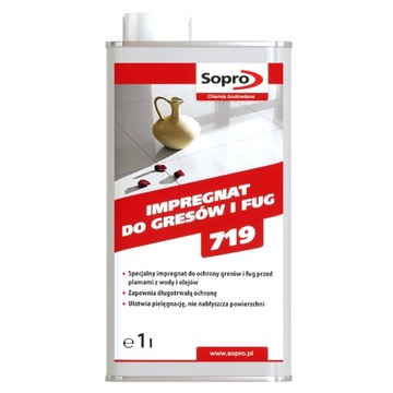 SOPRO 719 1L - Пропитка для керамогранита и швов