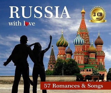 RUSSIA WITH LOVE PIOSENKI I BALLADY ROSYJSKIE 3CD