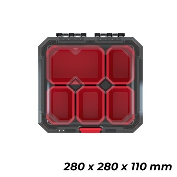 Organizer na narzędzia KTI3030B wyjmowane kubełki