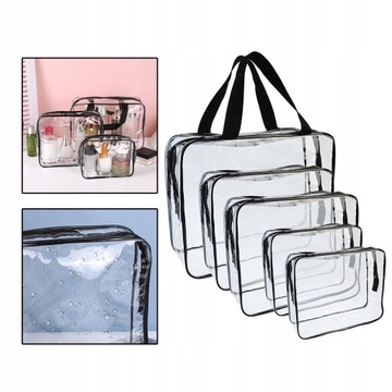 Водонепроницаемые прозрачные косметички 3 размеров