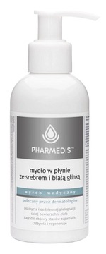 MYDŁO W PŁYNIE ZE SREBREM I BIAŁĄ GLINKĄ 150 ML