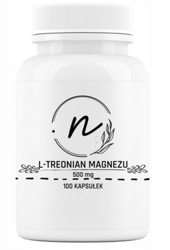 NaturePRO Magnez L-Treonian 500 mg 100 kapsułek