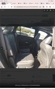 Lexus 2024 Lexus Inny 2024 LEXUS TX 350 BASE 2.4 Benzyna 275KM, zdjęcie 7