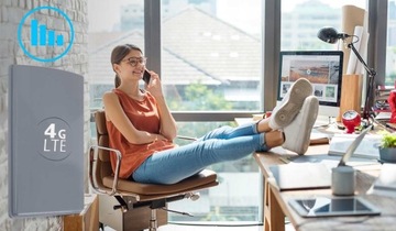 ВНЕШНЯЯ АНТЕННА ДВОЙНОЙ УСИЛИТЕЛЬ ДЛЯ ИНТЕРНЕТ-МАРШРУТИЗАТОРА 3G 4G LTE + 50dBi