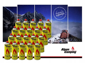 ГАЗОВЫЙ картридж ALPEN CAMPING газовый картридж 400мл x20