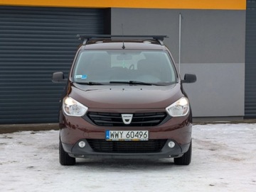 Dacia Lodgy Minivan 1.6 SCe 102KM 2016 Dacia Lodgy Klima LPG Tempomat Serwis Gwarancja 1.6 BenzynaLPG 102KM, zdjęcie 1