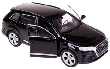 AUDI Q7 CZARNY MODEL METALOWY WELLY 1:34/39