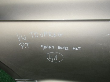 VW TOUAREG 3 III 760 ДВЕРЬ ЗАДНЯЯ ПРАВАЯ 760833052B