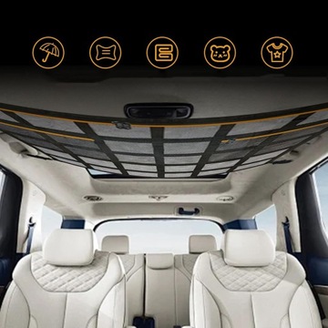 КАРМАН ДЛЯ ГРУЗОВОЙ СЕТКИ АВТОМОБИЛЯ 90X65 СМ, СЕТКА НА КРЫШУ АВТОМОБИЛЯ