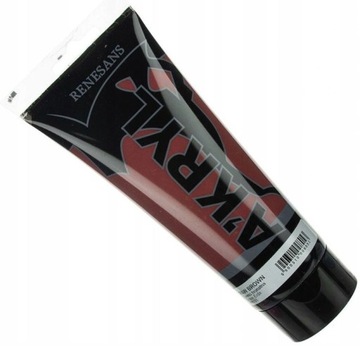 FARBA AKRYLOWA RENESANS 200ml 25 Ziemia Brunatna