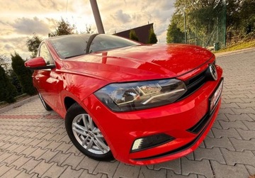 Volkswagen Polo VI Hatchback 5d 1.0 MPI 80KM 2019 Volkswagen Polo 1.0MPi 80ps Ledy 5Drzwi Tylko107TysKm Bezwypadkowy 1Wlasci, zdjęcie 10