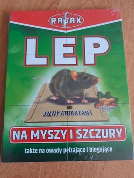 RAPAX Lep na myszy szczury owady Pułapka