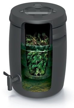 Садовый бак для удобрений Combioliq 55л, черный