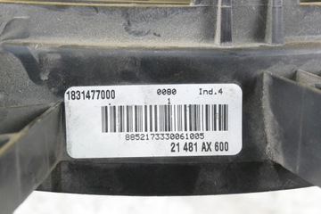 NISSAN OE 21480AX600 VENTILÁTOR CHLADIČŮ