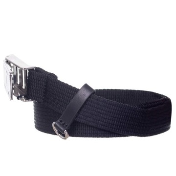 TOMMY HILFIGER DAMSKI PASEK NEW WEBBING BLACK r.85