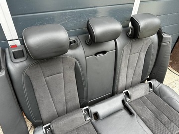 AUDI A4 B9 AVANT KOMBI 8W S-LINE SEDADLA KOMPLET ALCANTARA OHŘÍVAČ