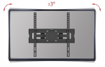 ПРОЧНАЯ ВРАЩАЮЩАЯСЯ УНИВЕРСАЛЬНАЯ ВЕШАЛКА ДЛЯ ТЕЛЕВИЗОРА КРЕПЛЕНИЕ ДЛЯ ТЕЛЕВИЗОРА VESA 55 60 65 дюймов