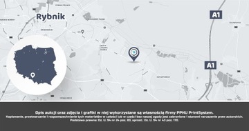 Стандартная рекламная реклама с алюминиевой рамкой 250x100 см.