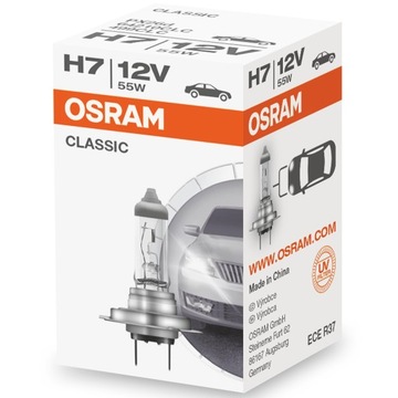 Автомобильная лампа Osram H7 Classic 12В 55Вт