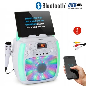 StarMaker Plus Караоке Bluetooth USB CD LED-система