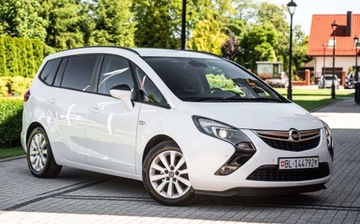 Opel Zafira C Tourer 1.4 Turbo ECOTEC 120KM 2012 Opel Zafira 1.4B 120Ps Klimatyzacja Parktronik Alu16 Polskory 7 foteli ZAD, zdjęcie 13
