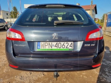 Peugeot 508 I SW 1.6 e-HDi 115KM 2013 Peugeot 508 SW 1.6 115 KM nawigacja szklany dach climatronic alu gwarancja, zdjęcie 6