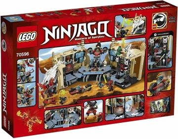 Klocki LEGO NINJAGO Akcja w jaskini Samuraja X 70596 Zestaw Kolekcjonerki