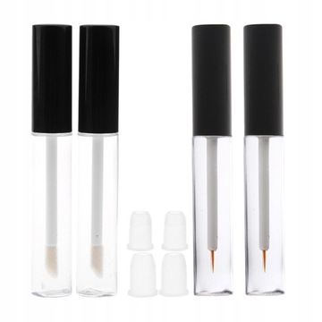 4 sztuki 10 ml puste butelki z płynnym eyelinerem