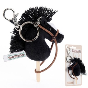 Brelok hobby horse чорний 12 см, snibbs