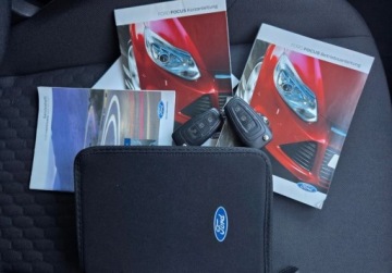 Ford Focus III Kombi Facelifting 1.0 EcoBoost 100KM 2014 Ford Focus 1.0Benz 100KM Grz.szybafotele Serwis Klima ParkasistOplaty Gwar, zdjęcie 35