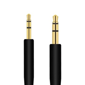 Замена 55-дюймового стерео AUX-кабеля от 2,5 до 3,5 мм для Bose Black без микрофона