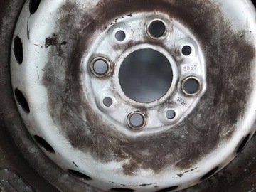 FIAT SEICENTO 900 98R KOLA RÁFKY OCELOVÉ 5X13 4X98 ET33 PNEUMATIKY DEBICA ZIMNÍ