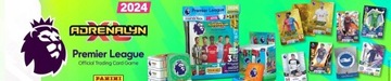 Коробка Panini Premier League 2024 с 216 карточками и 36 пакетиками