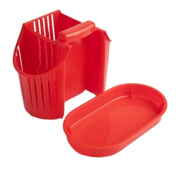 OCIEKACZ NA SZTUĆCE PLASTIKOWY OC1 CZERWONY