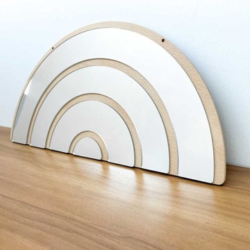 Детское зеркало Радуга 28 х 14 см.