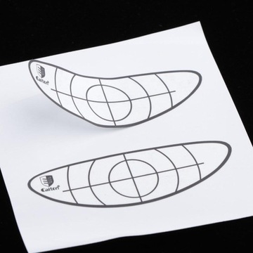 Набор из 9 этикеток для гольфа, ленточных наклеек-мишеней для Irons Woods, 4 шт.