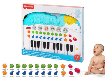 Pianino FISHER PRICE Interaktywne DLA DZIECI +12m