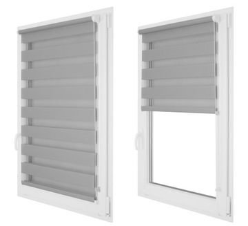 Rolety Dzień Noc na wymiar z napinaczem 73x220 cm