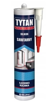 TYTAN SILIKON SANITARNY 280ML BEŻOWY