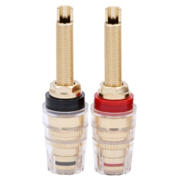 GNIAZDO BANANOWE GŁOŚNIKOWE 64mm M8 NAKAMICHI 2szt