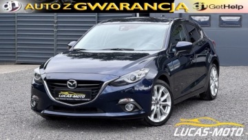 Mazda 3 III Hatchback  2.0 SKYACTIV-G  165KM 2014 Mazda 3 Udokumnetowany przebieg GWARANCJA 2.0 Benzyna 165KM