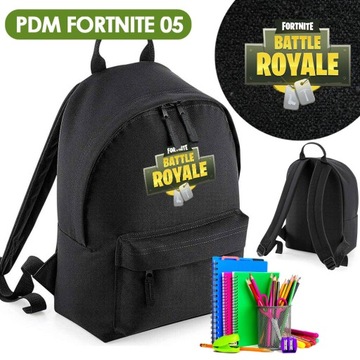 PLECAK SZKOLNY TORNISTER CZARNY PDM FORTNITE 03